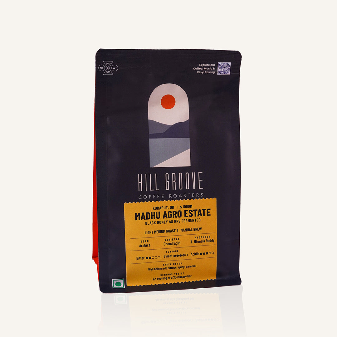 Madhu Agro Estate Black Honey 48 Hrs Fermented