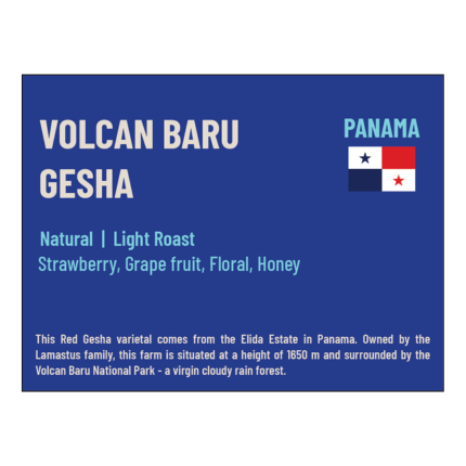 Volcan Baru Gesha (100gm)