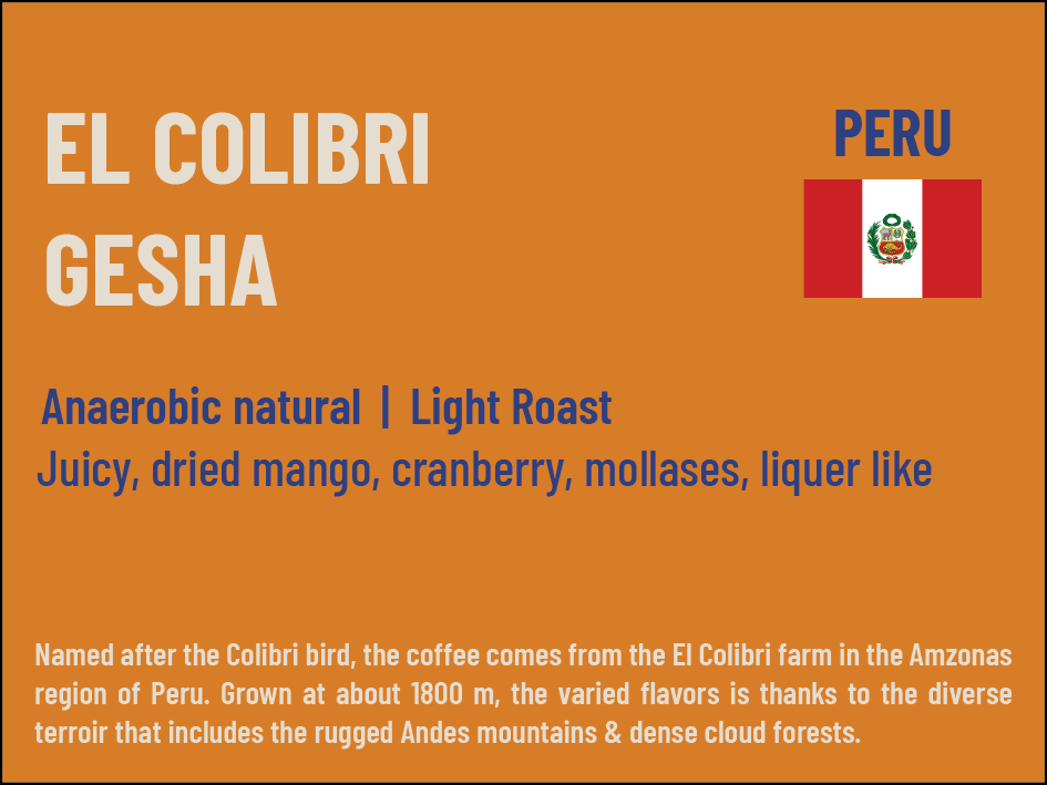 El Colibri Gesha
