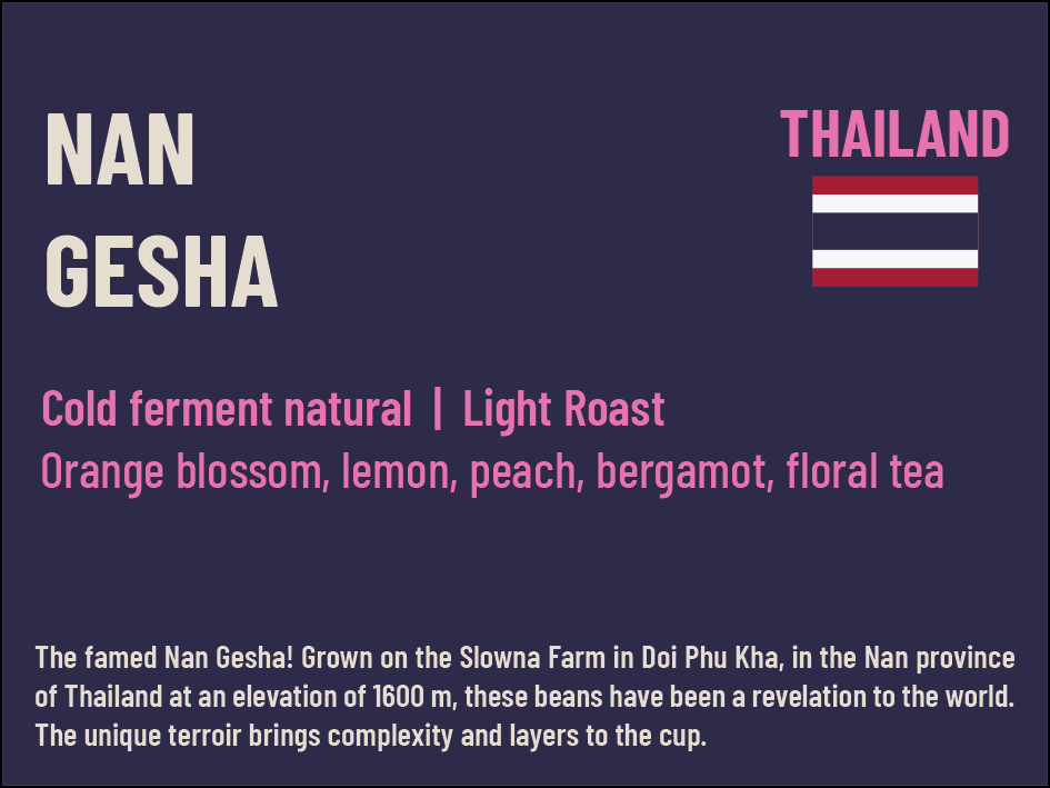 Slowna Farm Thai Gesha
